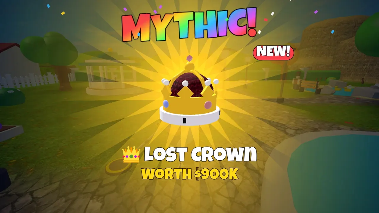 A Mythic find reveal: the Lost Crown, worth $900K.